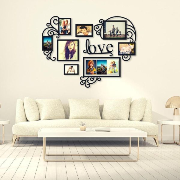 8 Frame Love Wall Art Decor Material: Laminated Sheet Size: 24x18 Thickness: 3mm Number Of Pieces: 1 Pc Package Includes: 1 x Wall Art Zefrai ZEFRAI Wall Art Home Decor Calligraphy Frames Decoration items Decoration Decoration Brand Decoration piece Stylish Wall Art