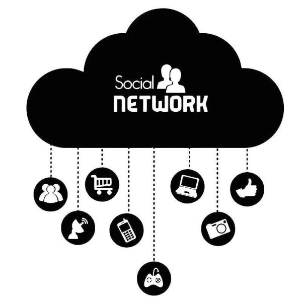 Social Network Cloud Text Chart Icon Wall Sticker Material: Vinyl Simply Peel & Stick, No Color Fade Issue, High-Quality Vinyl Sticker Product Dimensions: 24 x 24 Inches Number Of Pieces: 1 Pc Package Includes: 1 x Wall Sticker Zefrai ZEFRAI Wall Art Home Decor Calligraphy Frames Decoration items Decoration Decoration Brand Decoration piece Stylish Wall Art