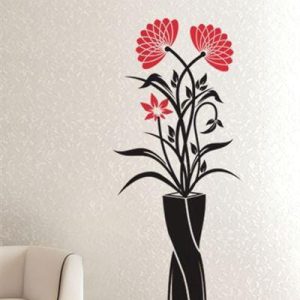 Material: Decal Number Of Pieces: 1Pcs Product Dimensions: 30 Inches Color: Black And Red Package Includes: 1x Wall Sticker Zefrai ZEFRAI Wall Art Home Decor Calligraphy Frames Decoration items Decoration Decoration Brand Decoration piece Stylish Wall Art