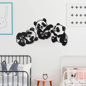 Modern Panda Wall Art, Pack Of 3 Upgrade Your House With This Beautiful Wall Decoration Material: Chipboard, Laminated Sheet Product Type: Wall Art Size: 7 Inches, Thickness: 3 mm Product Details: Abstract Framed Art. Colors are Fade Proof, Sharp, and Vibrant. Ready to Hang Package Includes: 3 x Wall Painting Zefrai ZEFRAI Wall Art Home Decor Calligraphy Frames Decoration items Decoration Decoration Brand Decoration piece Stylish Wall Art