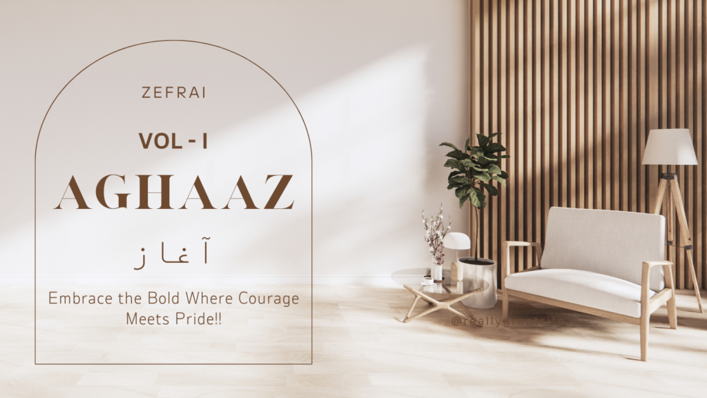 Zefrai Aghaaz Volume 1 Home Decor