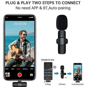 K8 Wireless 3 in 1 Noise Reduction Microphone