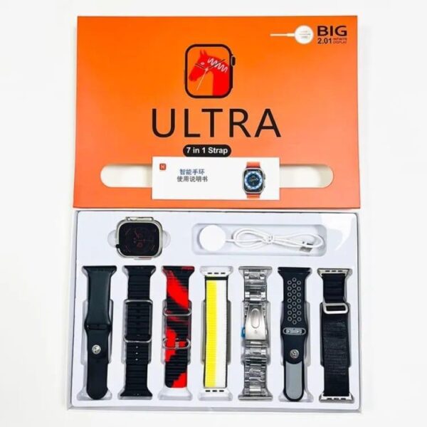 Silicone Smart Watch 7 in 1 - Image 2