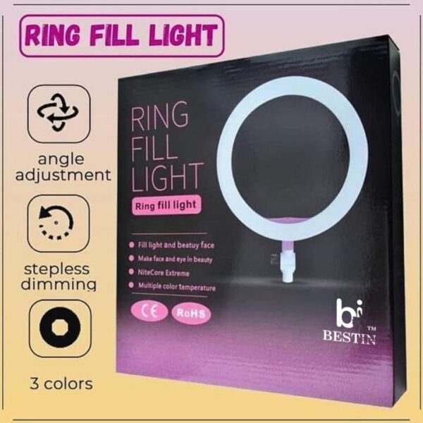 26cm Ring Light With Tripod Stand - Image 4