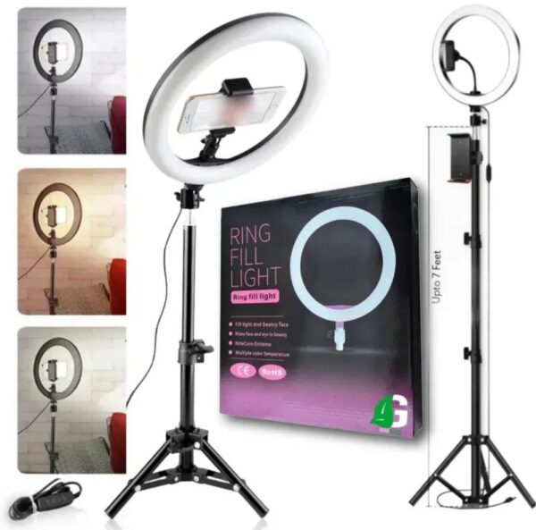 26cm Ring Light With Tripod Stand - Image 2